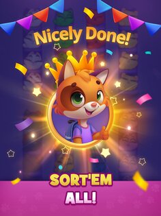 Kitty Sort 1.24.12. Скриншот 15