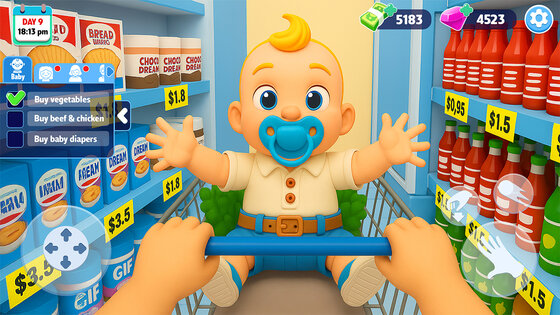 Mother Life Simulator: Eden 1.10.5. Скриншот 3