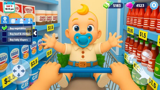 Mother Life Simulator: Eden 1.10.5. Скриншот 9