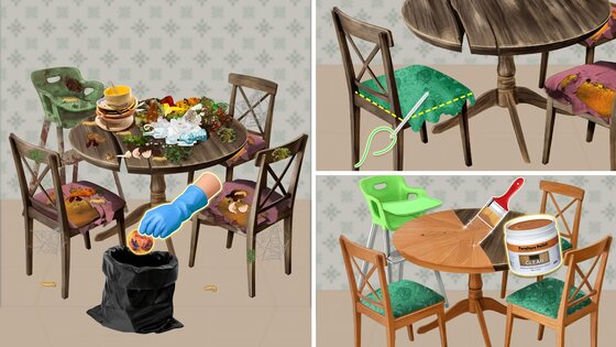 Home Makeover ASMR Game 0.6.1. Скриншот 7