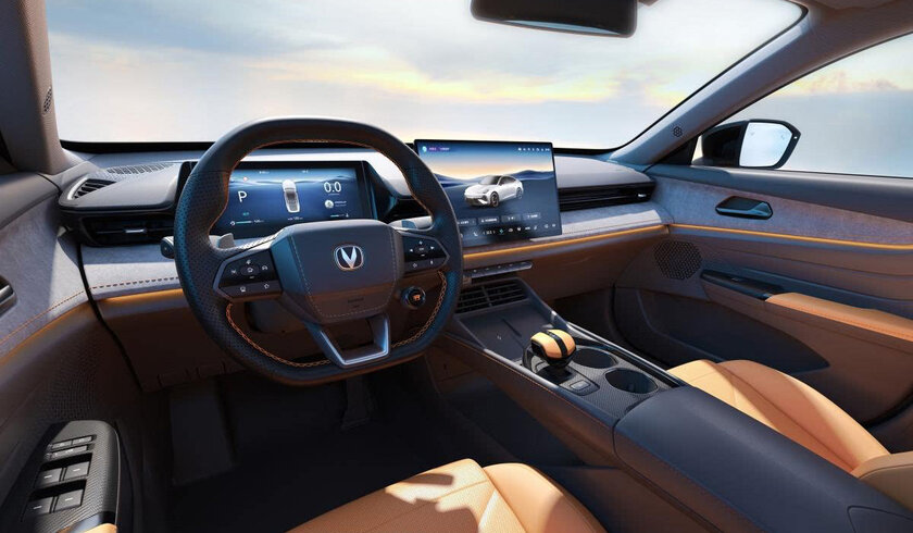 Огромный дисплей, дерзкий обвес и турбомотор: Changan серьёзно обновила Uni-V