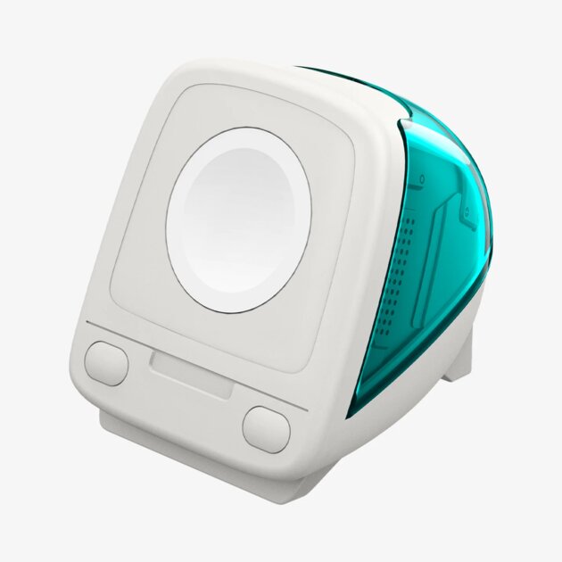 Необычно: представлена зарядная станция для Apple Watch в виде компьютера iMac G3
