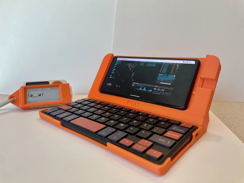 Инженер напечатал необычный «ноутбук»: железом в нём выступит CMF Phone 2 Pro