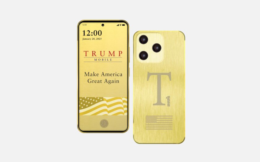 Когда лучше выпускать смартфоны, чем править страной: представлен Trump Mobile T1