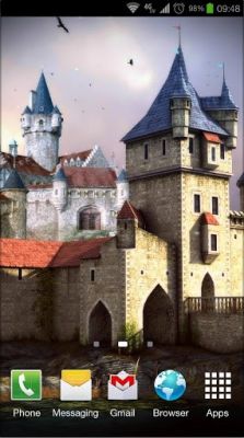 Мини-обзор живых обоев Castle 3D Pro