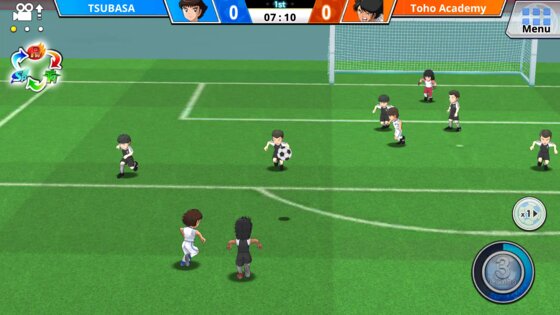 Captain Tsubasa ZERO: Miracle Shot 3.0.0. Скриншот 3