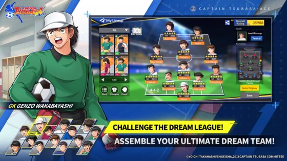 CAPTAIN TSUBASA: ACE 1.18.53. Скриншот 2