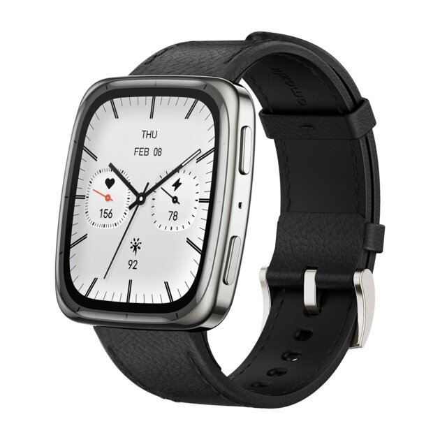 Представлены смарт-часы Amazfit Active 2 Square с новейшим датчиком BioTracker 6.0
