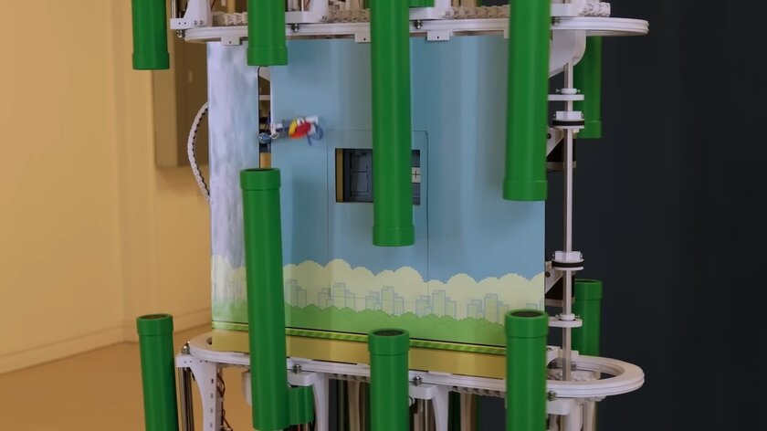 Инженер построил культовую игру Flappy Bird в реальном мире: это было непросто