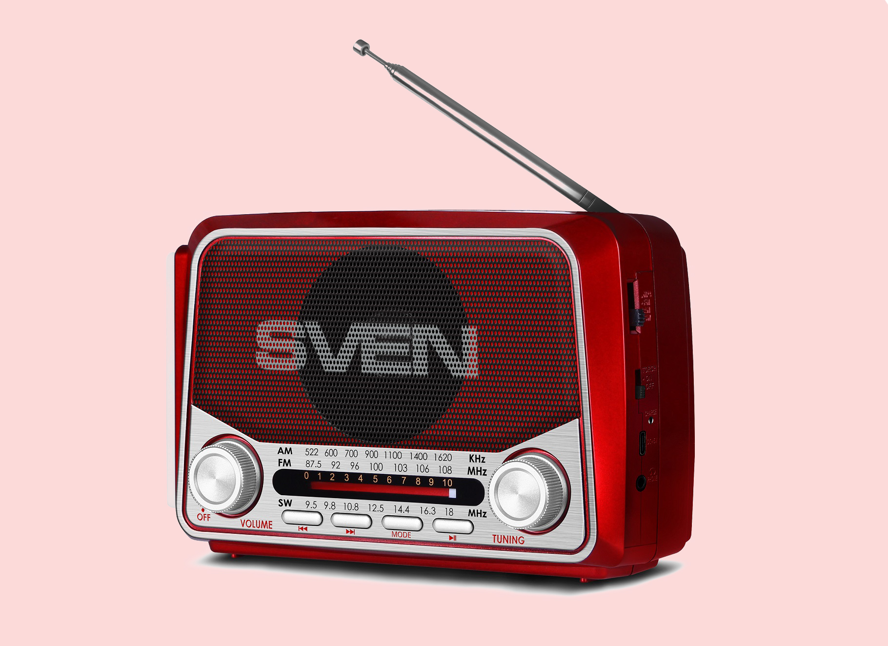 Ретро снаружи, топ внутри: представлен радиоприёмник Sven SRP-150