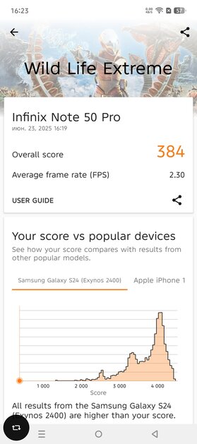 Удивил! Пульсометр, DeepSeek и стабилизатор в недорогом смартфоне — обзор Infinix Note 50 Pro — Производительность. 9