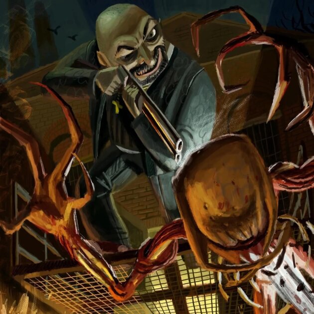 Фанат Half-Life 2 изобразил ключевых персонажей в своем фирменном стиле