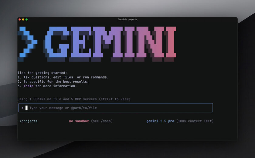 Google представила Gemini CLI: ИИ-помощника для командной строки