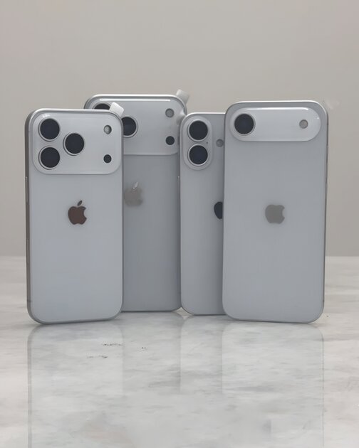 Так выглядит вся линейка iPhone 17 — какая модель самая привлекательная?