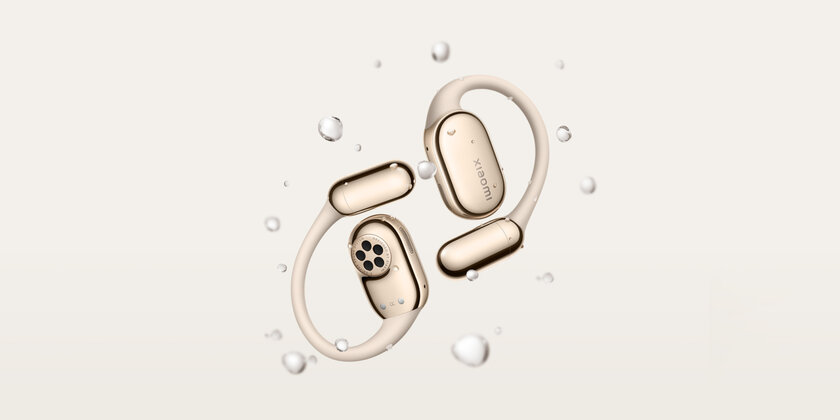 Ну и завитушки! Xiaomi выпустила необычные открытые наушники сразу с 5 драйверами