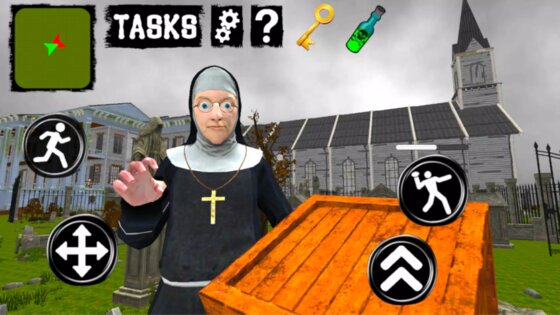 Nun Neighbor Escape. Скриншот 1