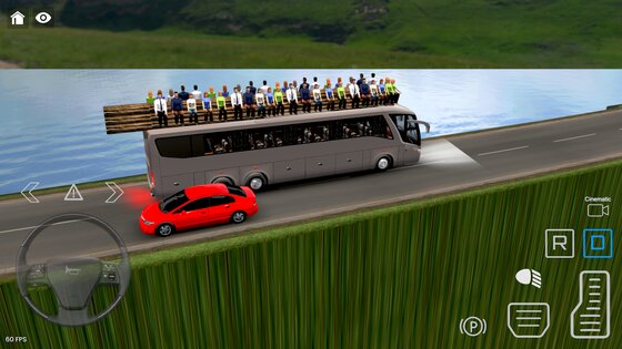 Dangerous Road: Bus Multiplayer 1.0. Скриншот 1