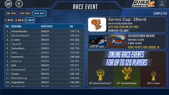 Dirt Trackin 2 3.3.5. Скриншот 2