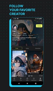 Moescape AI 1.9.4. Скриншот 6