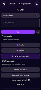 DeepAI 1.0. Скриншот 2
