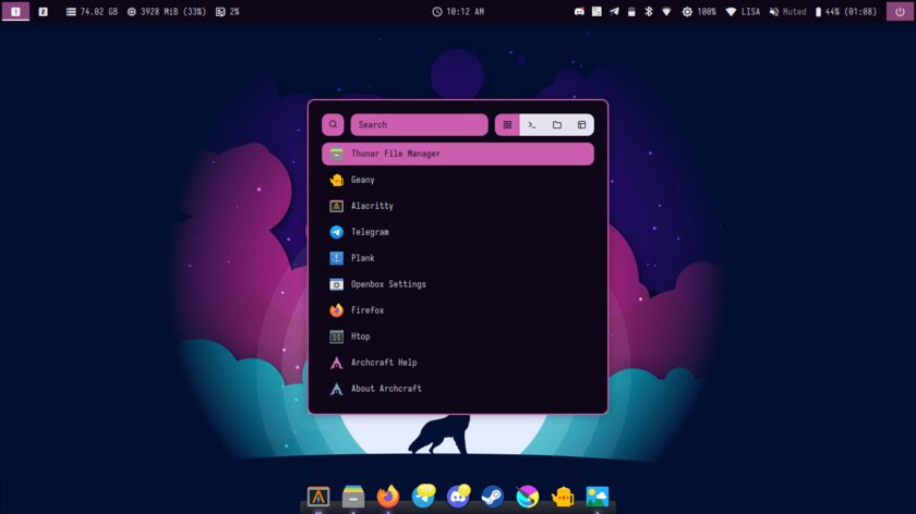 Минималистичный Openbox с современным дизайном