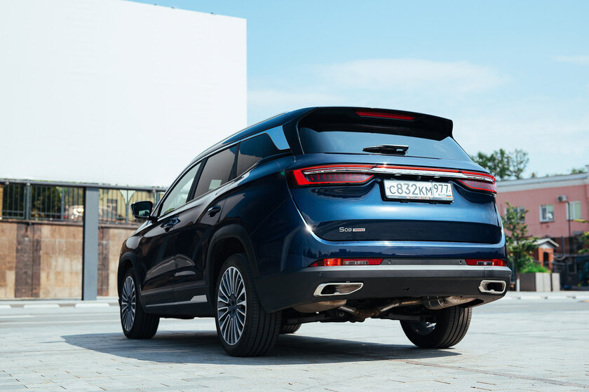 От партнера Mitsubishi до «дочки» Chery: честный обзор Soueast S09 — большого семейного кроссовера — Знакомство. 5