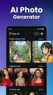 Flux AI 1.3.10. Скриншот 1