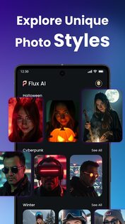 Flux AI 1.3.10. Скриншот 5