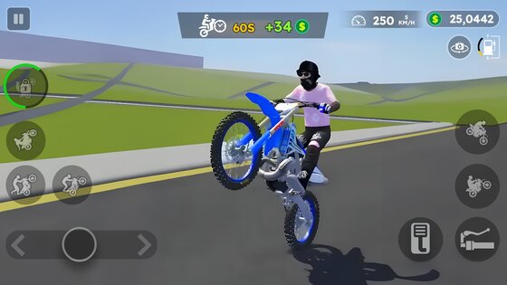 Wheelie Master: Moto Ride 3D 1.20. Скриншот 2