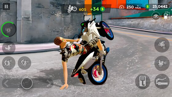 Wheelie Master: Moto Ride 3D 1.20. Скриншот 3