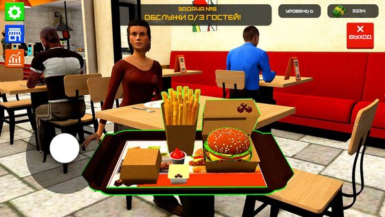 Burger Restaurant Simulator 3D 2.1.5. Скриншот 5