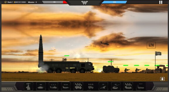 Warzone Commander 1.0.58. Скриншот 2