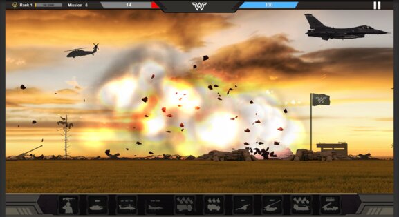 Warzone Commander 1.0.58. Скриншот 10