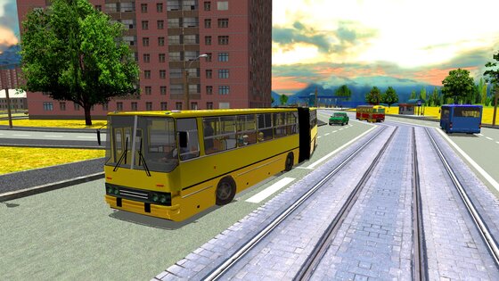 Симулятор автобуса 3D: Города 4.8.1. Скриншот 14