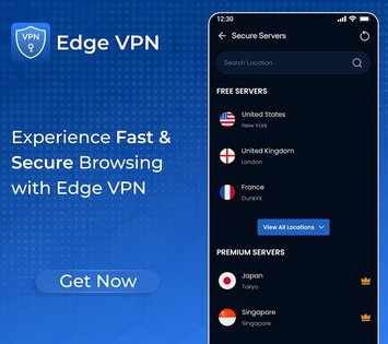 Edge VPN 1.2.8. Скриншот 7