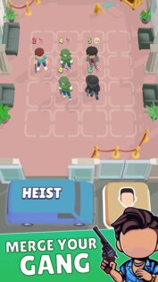Merge Gangster Heist 2.7.7. Скриншот 1