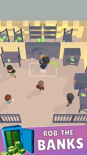 Merge Gangster Heist 2.7.7. Скриншот 3