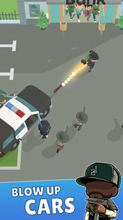 Merge Gangster Heist 2.7.7. Скриншот 6