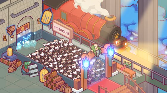 Cat Magic School 1.0.60. Скриншот 1