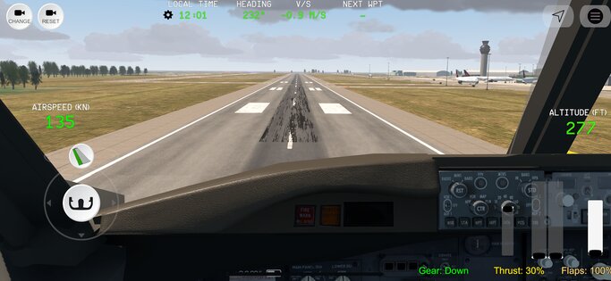 Flight Simulator Advanced 1.9.9. Скриншот 2