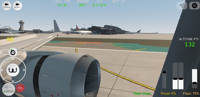 Flight Simulator Advanced 1.9.9. Скриншот 3