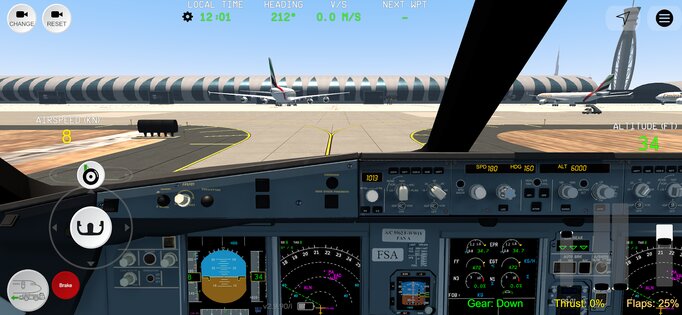 Flight Simulator Advanced 1.9.9. Скриншот 6