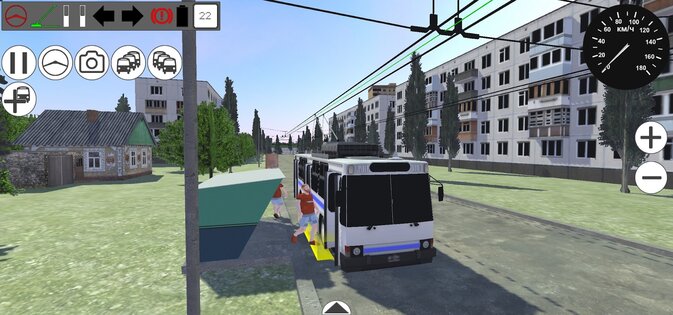 Micro-Trolleybus Simulator 2025.03.06.1. Скриншот 6