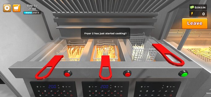 Burger Simulator 17.0.0. Скриншот 1