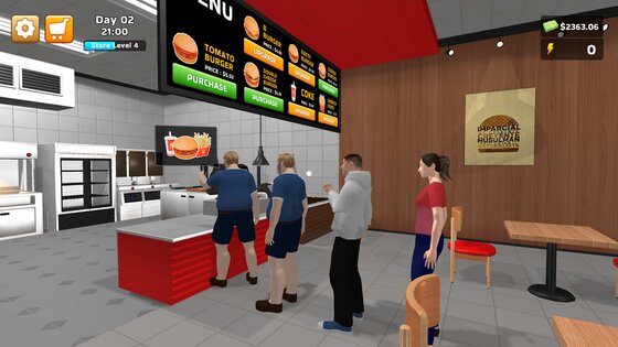 Burger Simulator 17.0.0. Скриншот 7