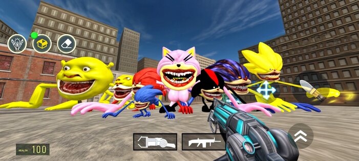 Nextbots In Playground Mod 9.4.9. Скриншот 2