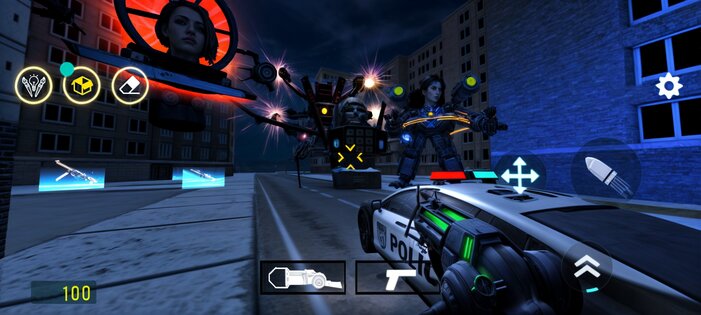 Nextbots In Playground Mod 9.4.9. Скриншот 5