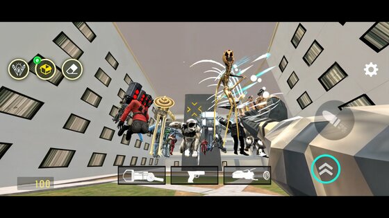 Nextbots In Playground Mod 9.4.9. Скриншот 18