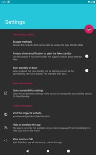 FakeStandby 1.4.0. Скриншот 2