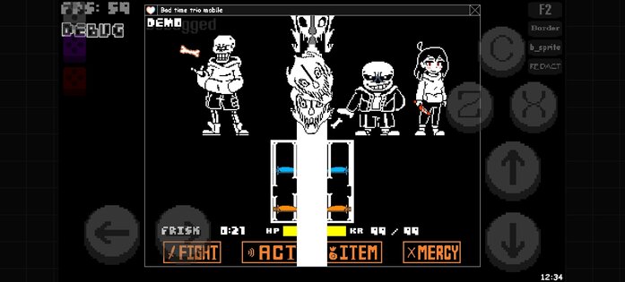 Bad Time Trio Mobile 0.3.3. Скриншот 1